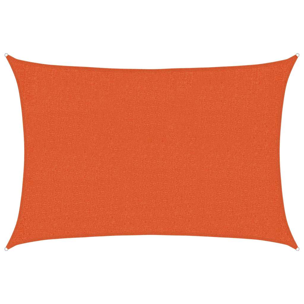 Sonnensegel 160 g/m² Orange 2x2,5 m HDPE