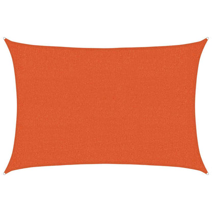 Sonnensegel 160 g/m² Orange 2x2,5 m HDPE