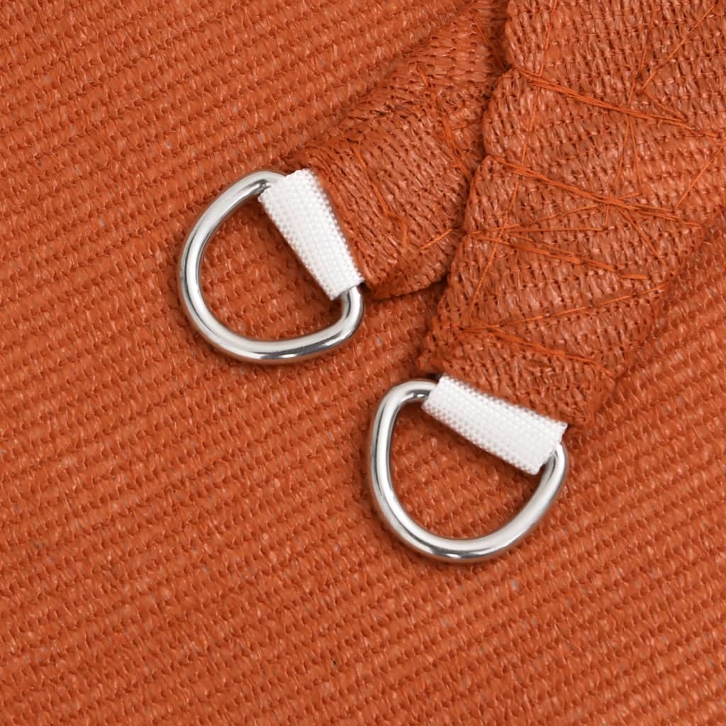 Sonnensegel 160 g/m² Rechteckig Orange 3x6 m HDPE