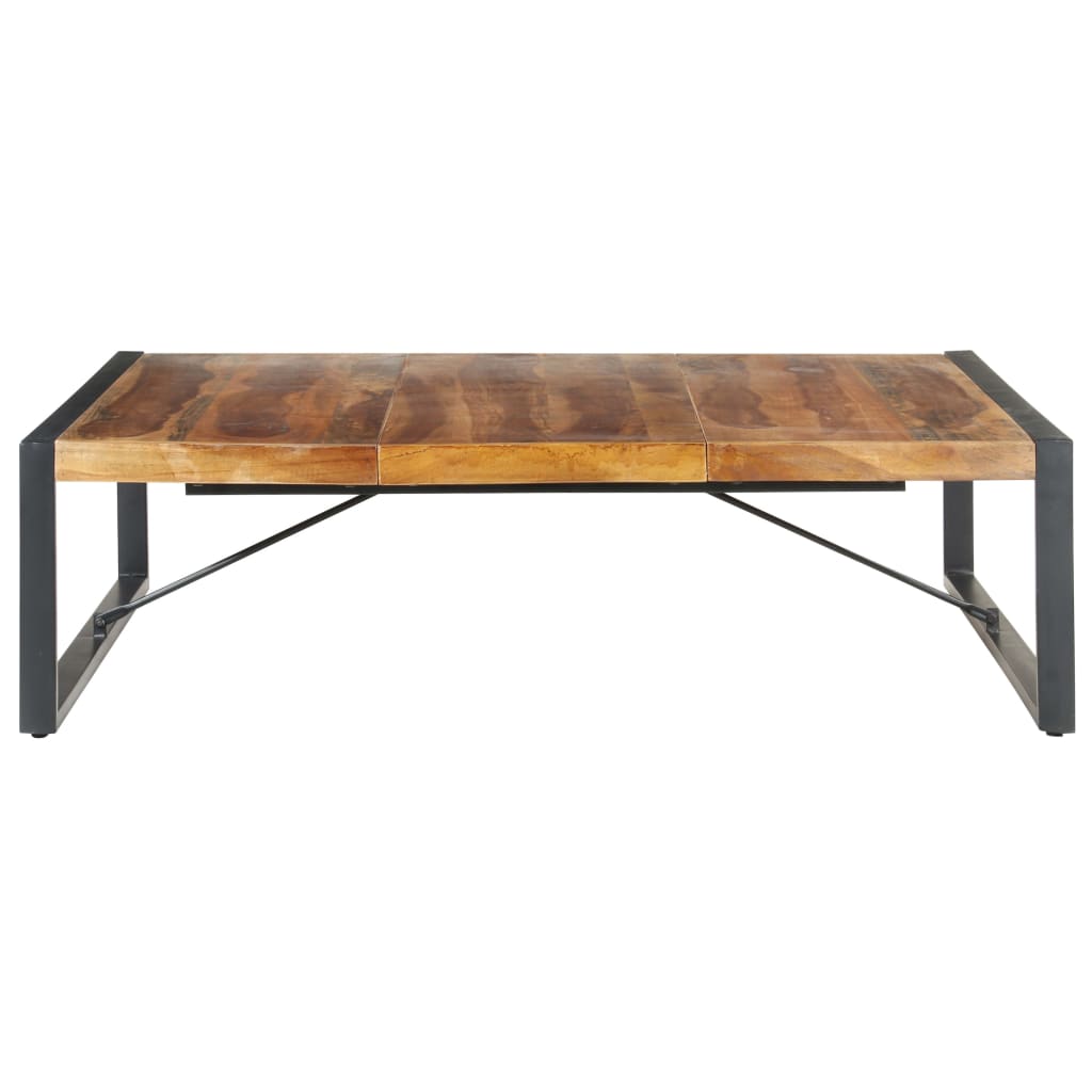 Couchtisch 140x140x40 cm Massivholz