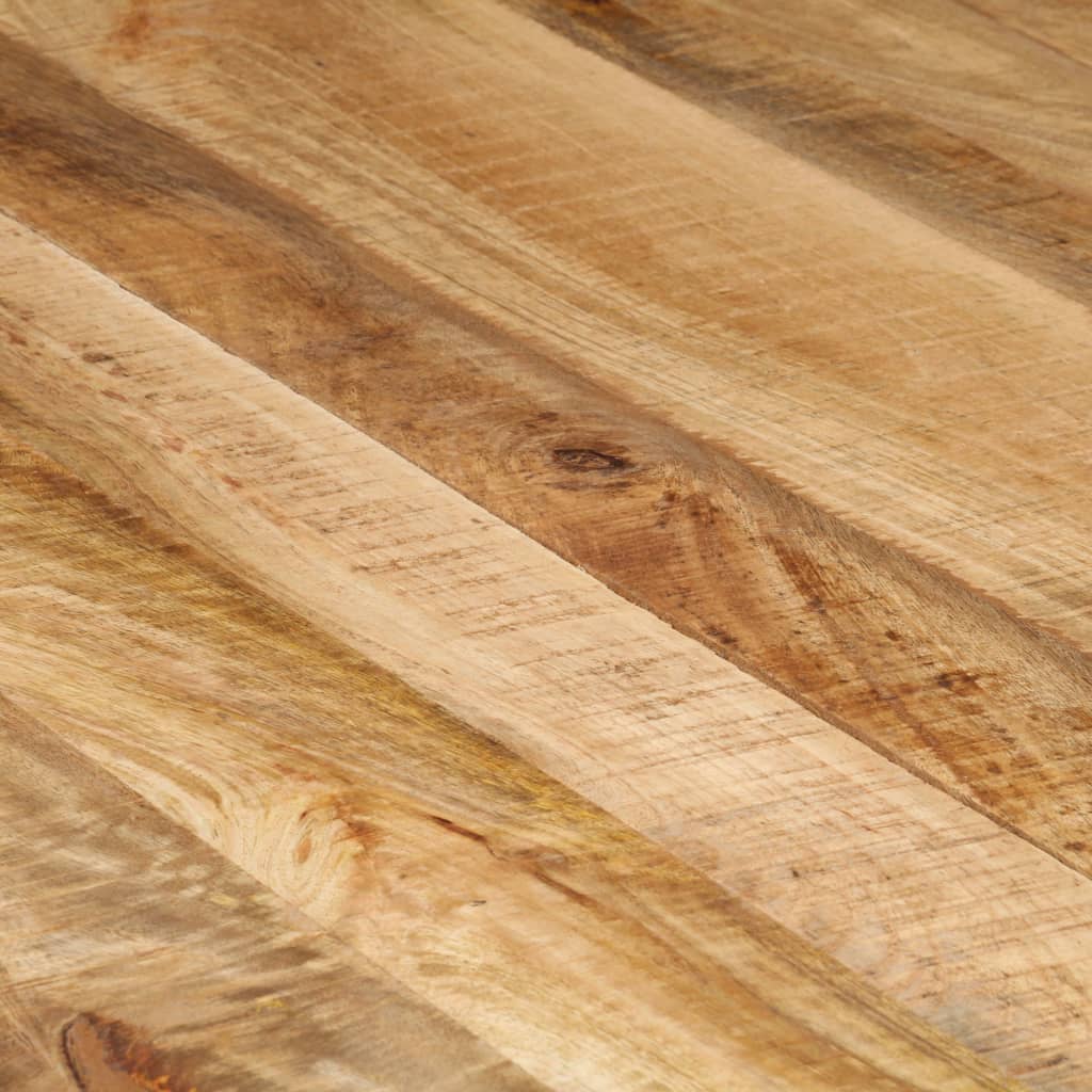 Couchtisch 120x120x40 cm Raues Mangoholz