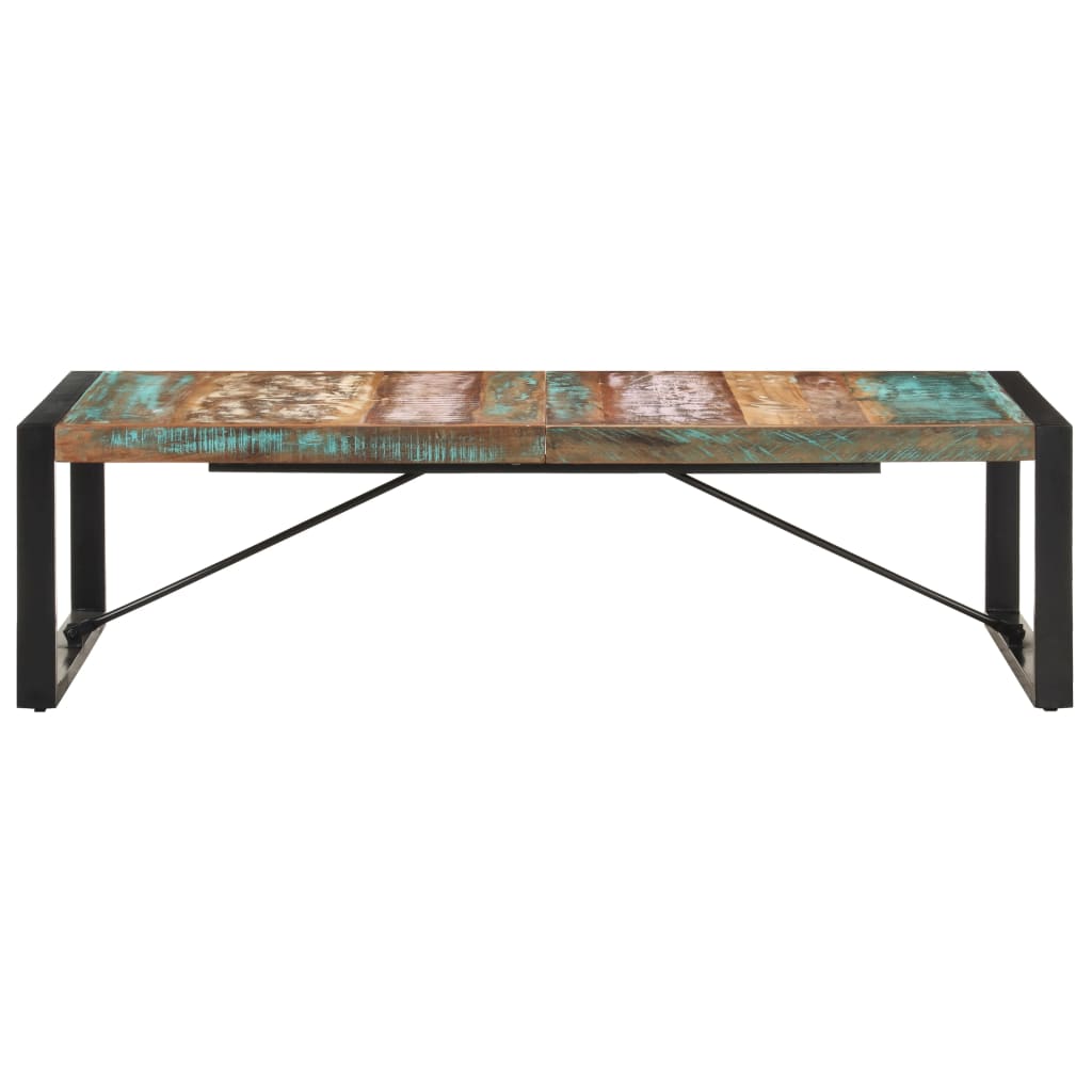 Couchtisch 140x70x40 cm Altholz Massiv