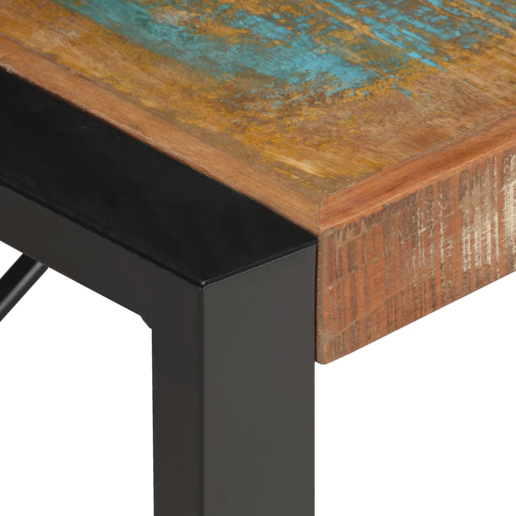 Couchtisch 140x70x40 cm Altholz Massiv