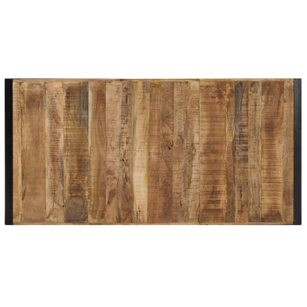 Couchtisch 180x90x40 cm Raues Mangoholz