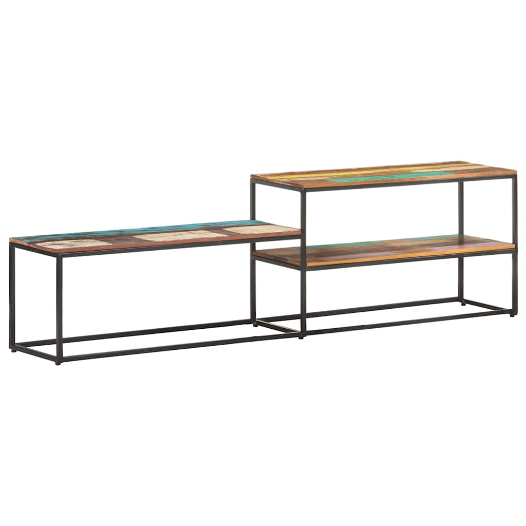 TV-Schrank 180x30x50 cm Recyceltes Massivholz