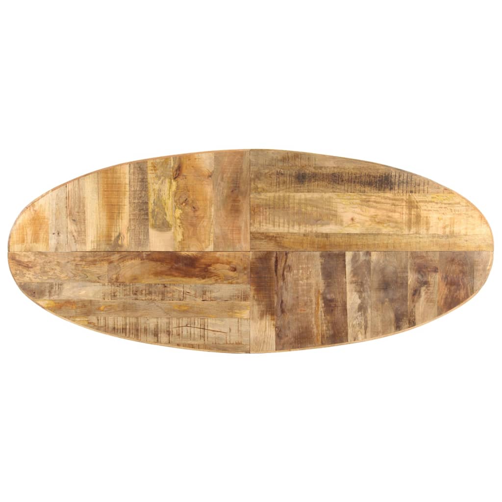 Esstisch 240x100x75 cm Raues Mangoholz