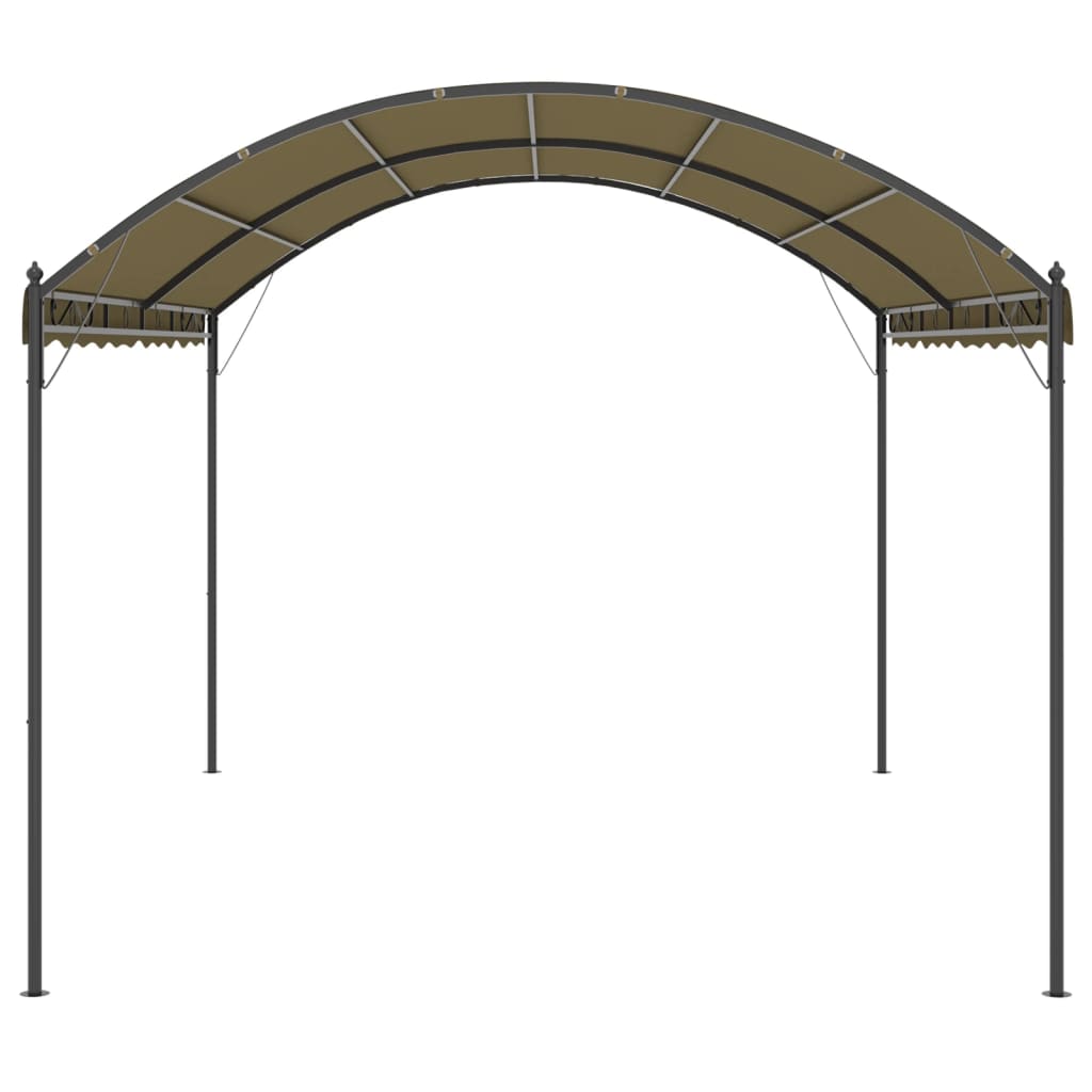 Pavillon 4x3x2,6 m Taupe 180 g/m²