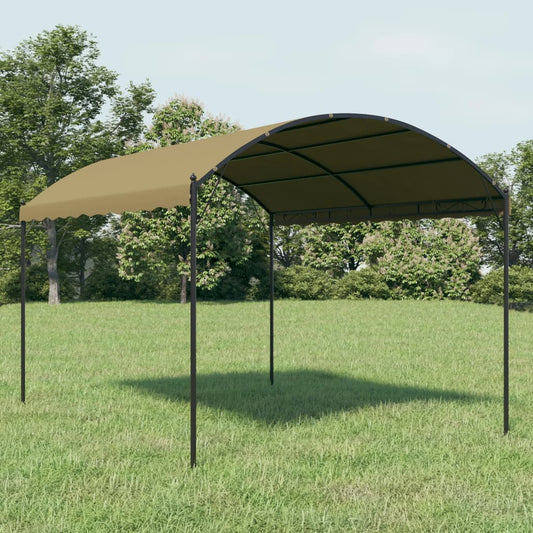 Pavillon 4x3x2,6 m Taupe 180 g/m²