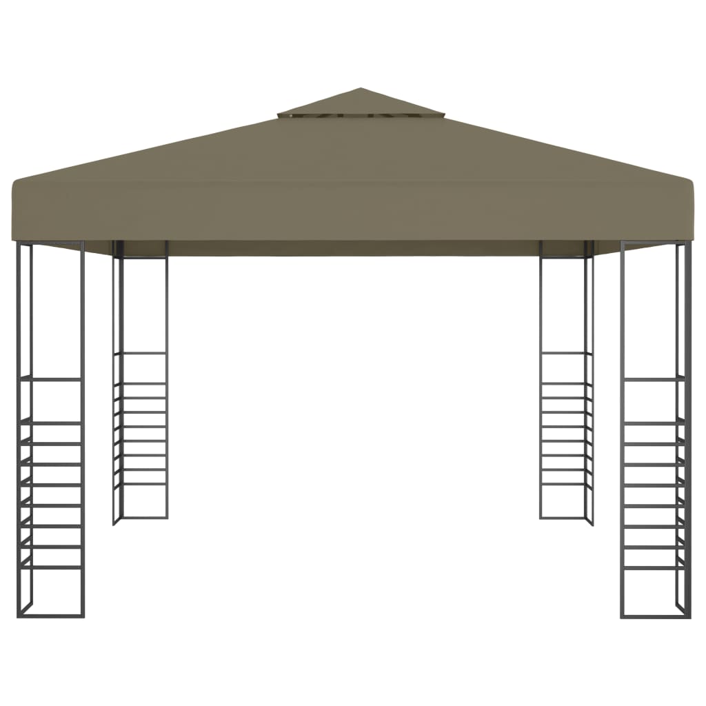 Gartenzelt 3x3 m Taupe 180 g/m²