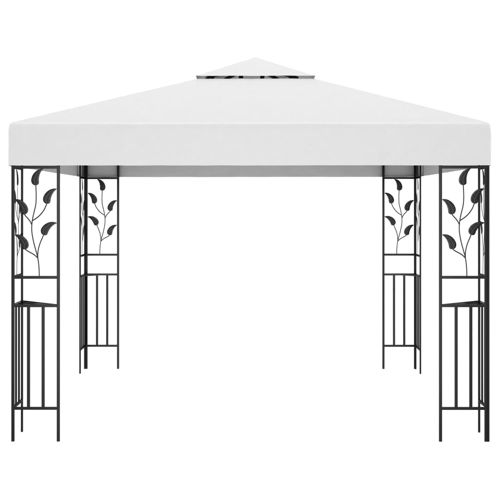 Pavillon 3x3 m Weiß 180 g/m²