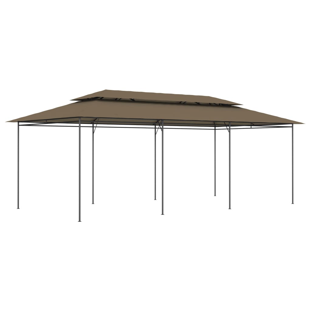 Pavillon 600x298x270 cm Taupe 180 g/m²