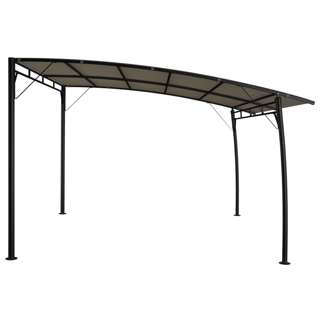 Sonnenschutzmarkisen 3 x 3 x 2,55 m Taupe