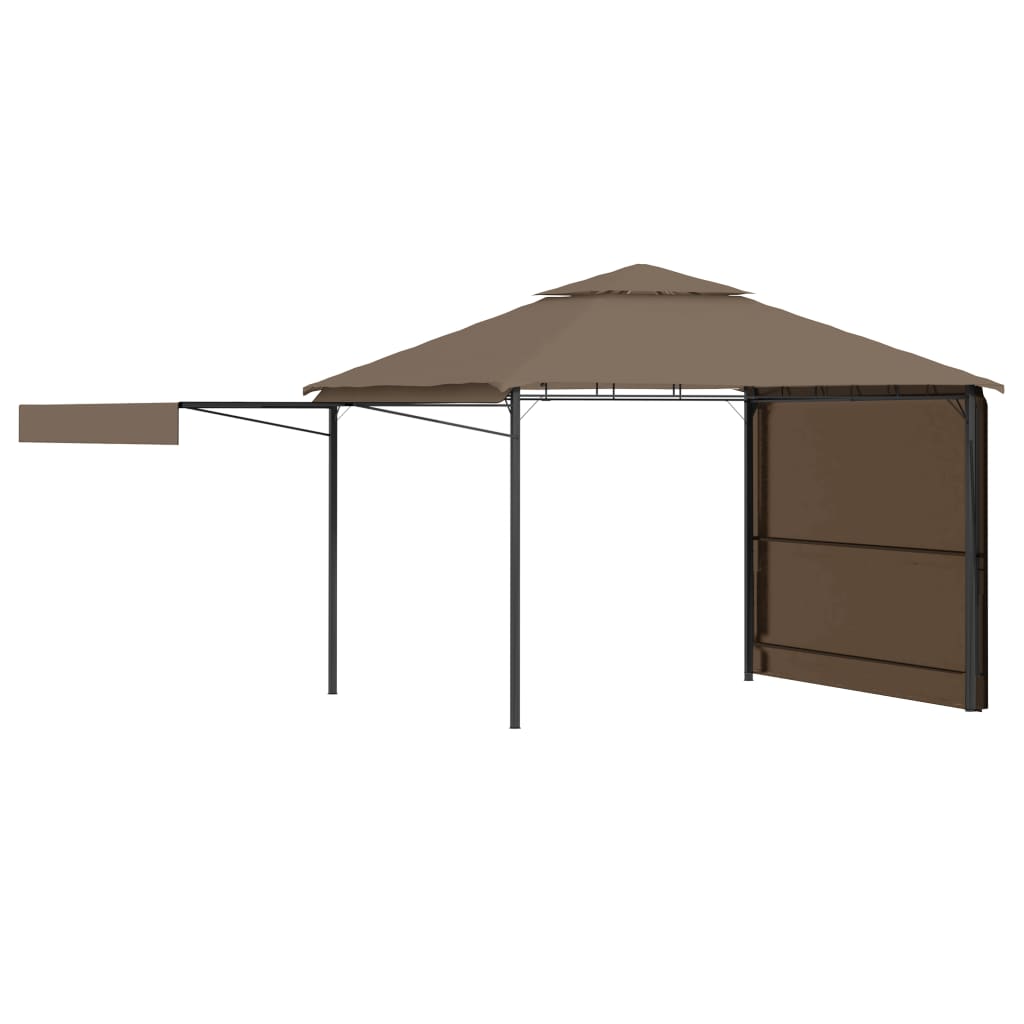 Pavillon mit Doppelt Erweiterten Dächern 3x3x2,75 cm 180 g/m²