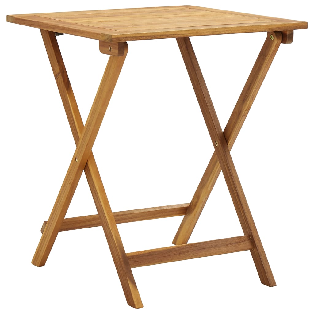Gartenmöbel Sets | Faltbar 2 pcs Dunkelgraue Kissen Warmes Holz