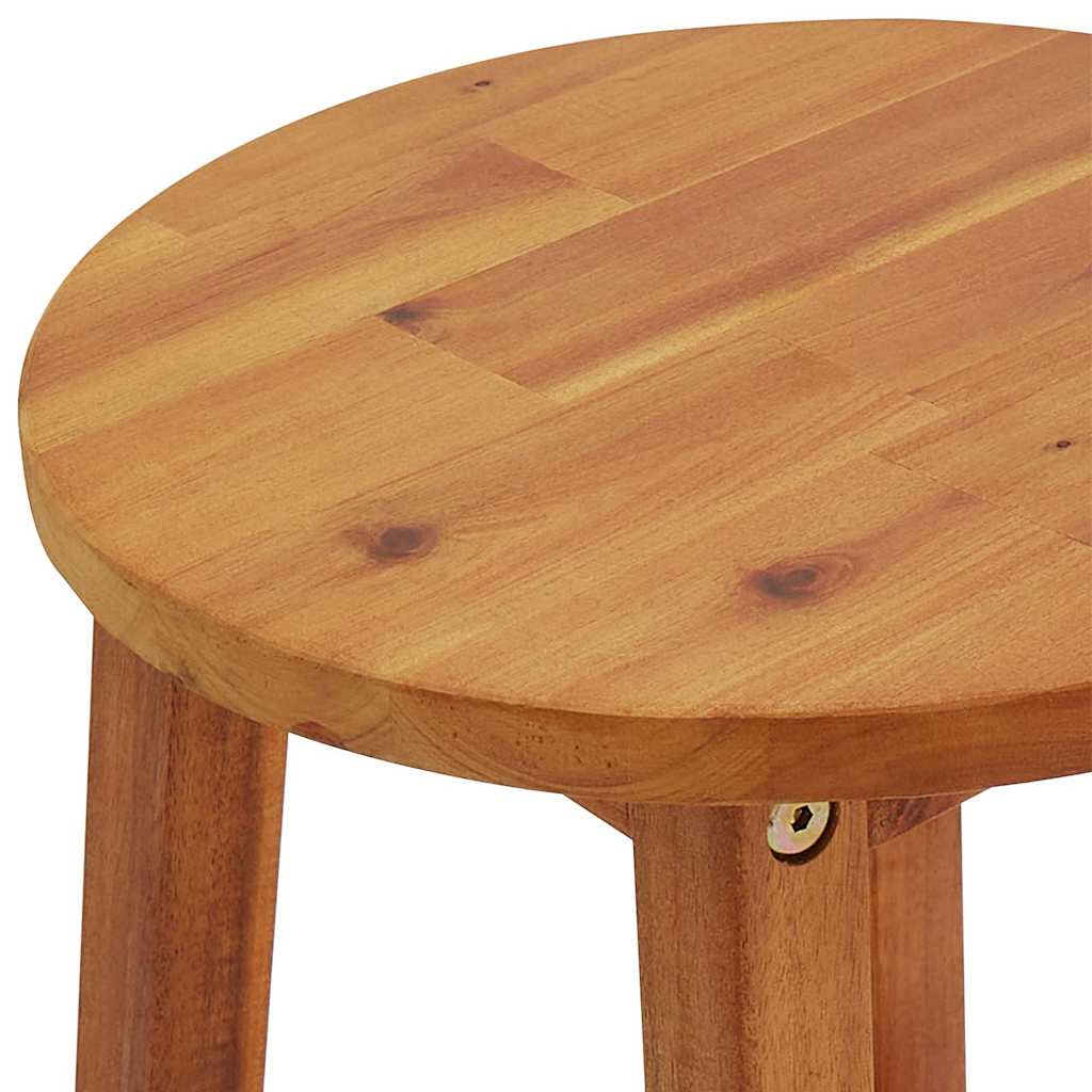 Barhocker 4 Stk. Massivholz Akazie