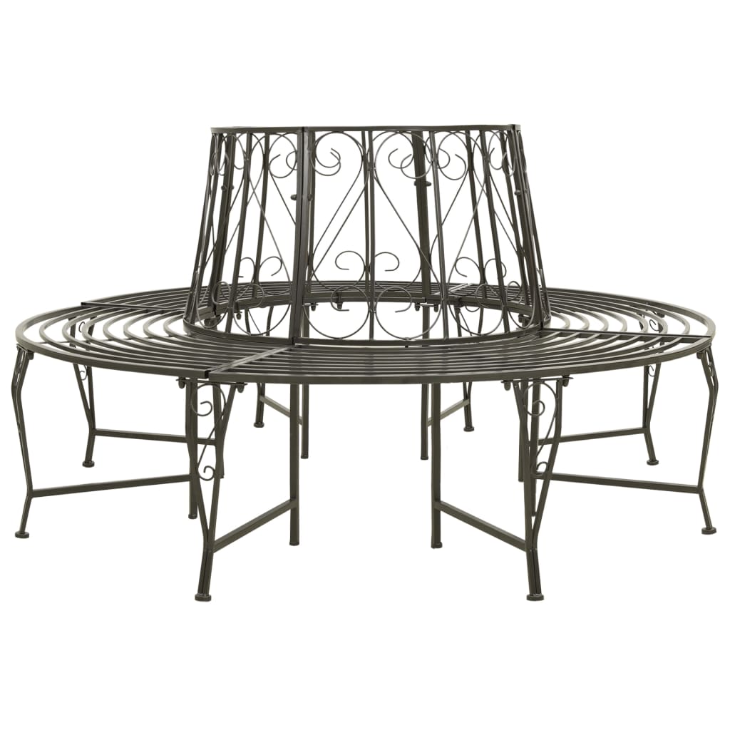 Baumbänke 1-Sitzanzahl Ø 160 x 89 cm Stahl