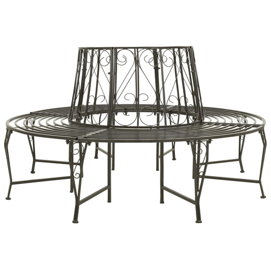 Baumbänke 1-Sitzanzahl Ø 160 x 89 cm Stahl