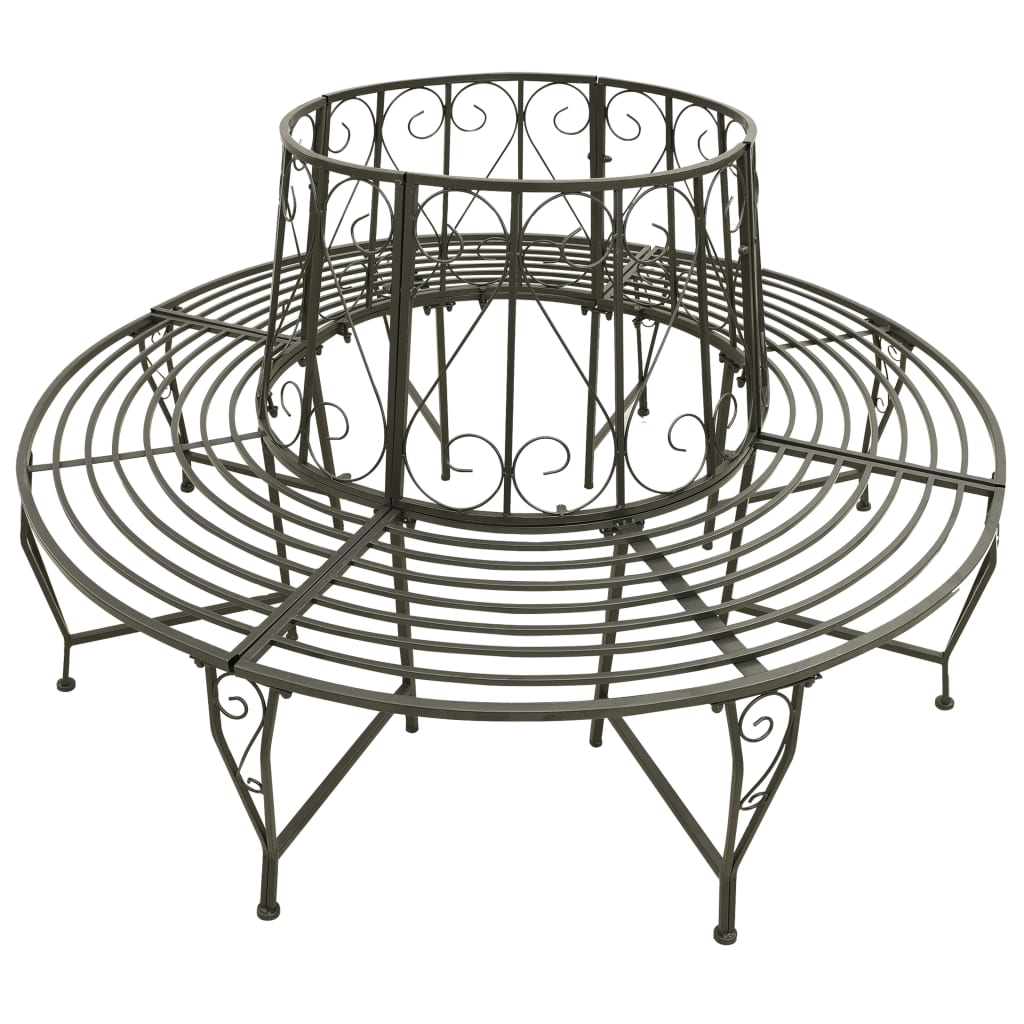 Baumbänke 1-Sitzanzahl Ø 160 x 89 cm Stahl