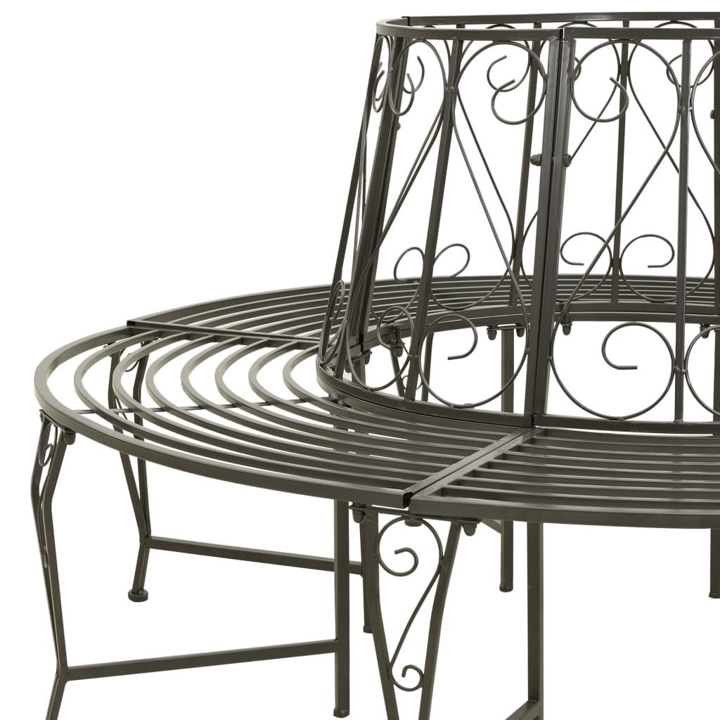 Baumbänke 1-Sitzanzahl Ø 160 x 89 cm Stahl