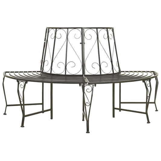 Baumbänke 1-Sitzanzahl Ø 160 x 89 cm Stahl
