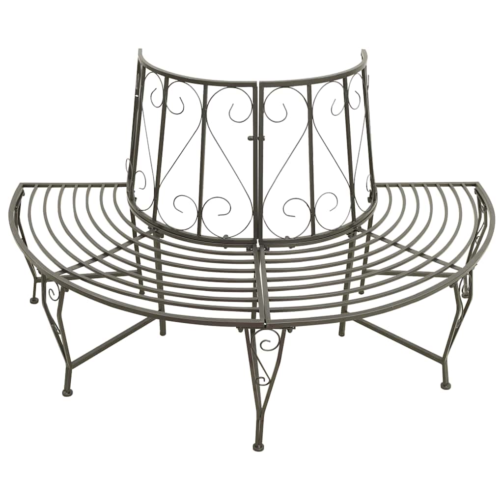 Baumbänke 1-Sitzanzahl Ø 160 x 89 cm Stahl