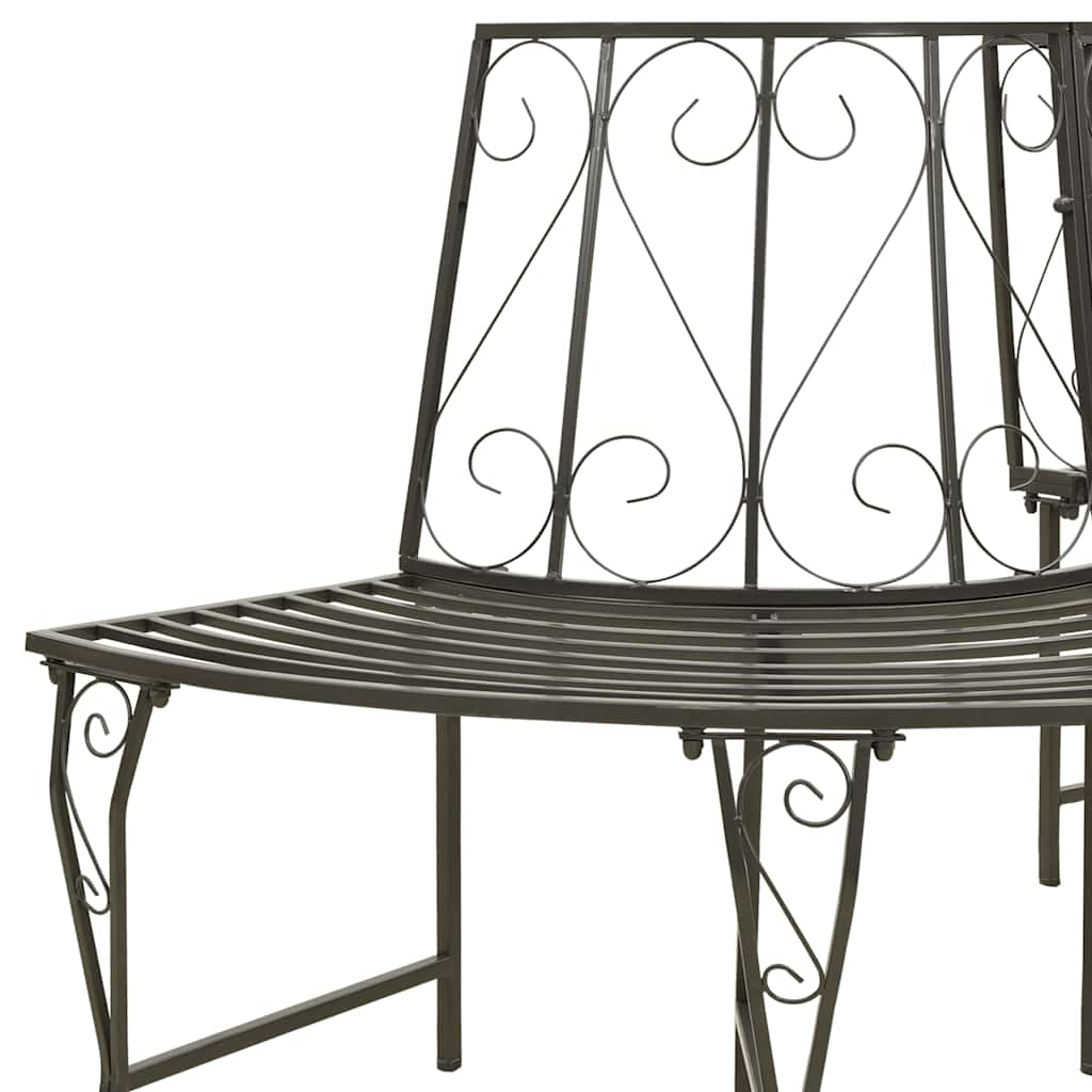 Baumbänke 1-Sitzanzahl Ø 160 x 89 cm Stahl