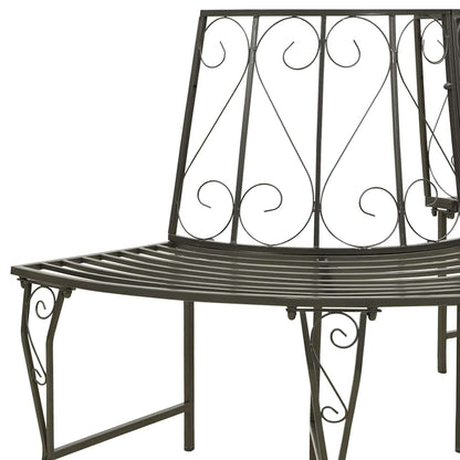 Baumbänke 1-Sitzanzahl Ø 160 x 89 cm Stahl