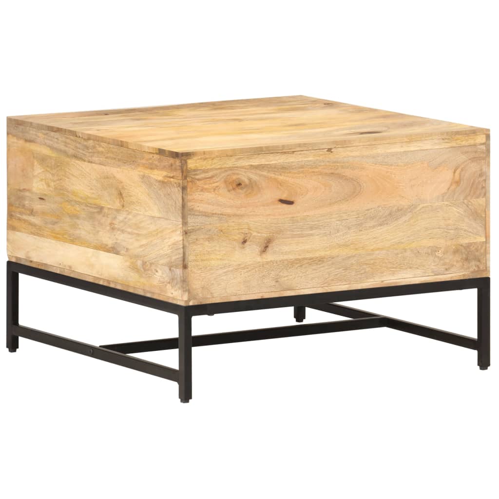 Couchtisch 67x67x45 cm Mango Massivholz