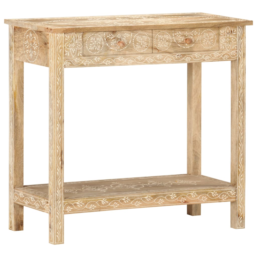 Konsolentisch 80x35x74 cm Mango Massivholz