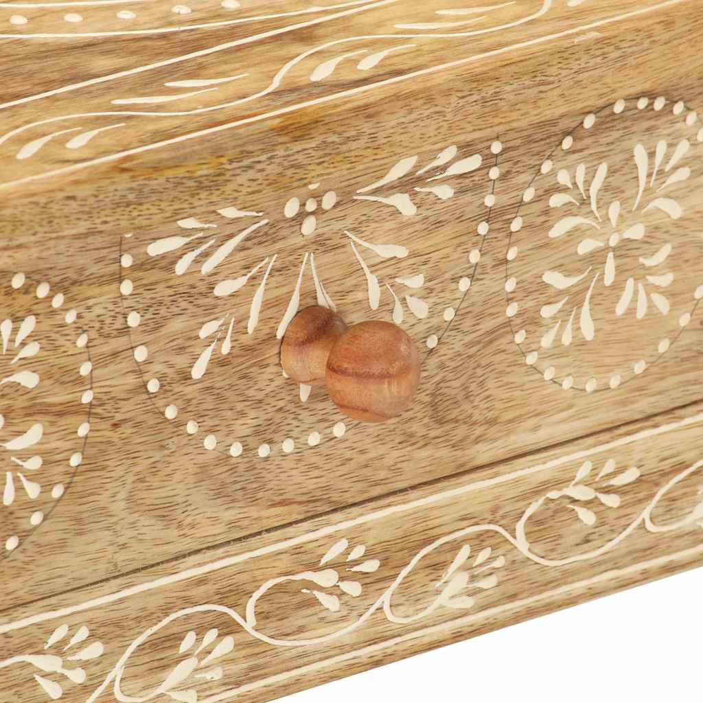 Konsolentisch 80x35x74 cm Mango Massivholz