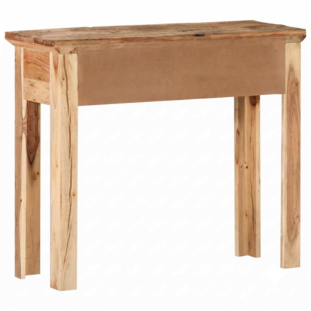 Konsolentisch 90,5x30x75 cm Akazie und Recyceltes Massivholz