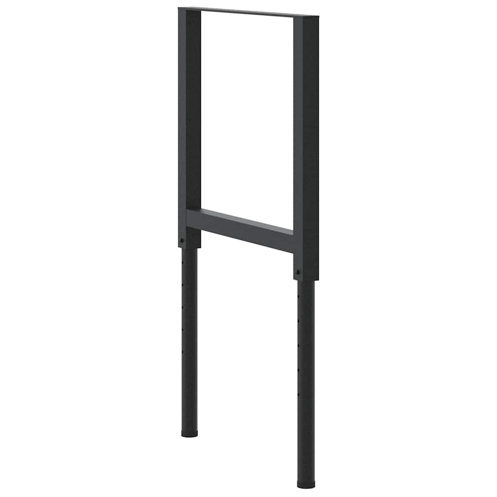 Werkbankgestell Verstellbar 2 Stk. Metall 55x(69-95,5) cm