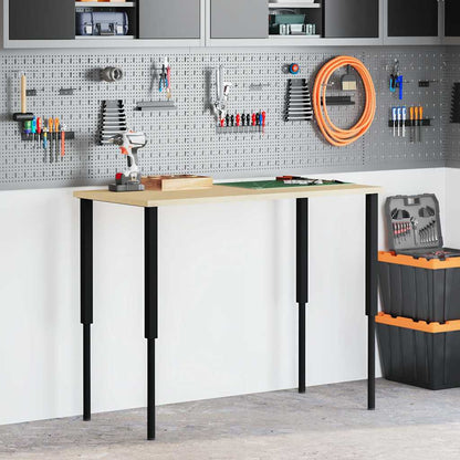 Werkbankgestell Verstellbar 2 Stk. Metall 55x(69-95,5) cm
