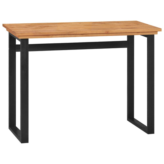 Schreibtisch 100x45x75 cm Massivholz Teak
