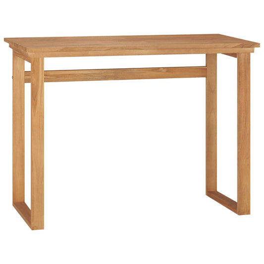Schreibtisch 100x45x75 cm Massivholz Teak