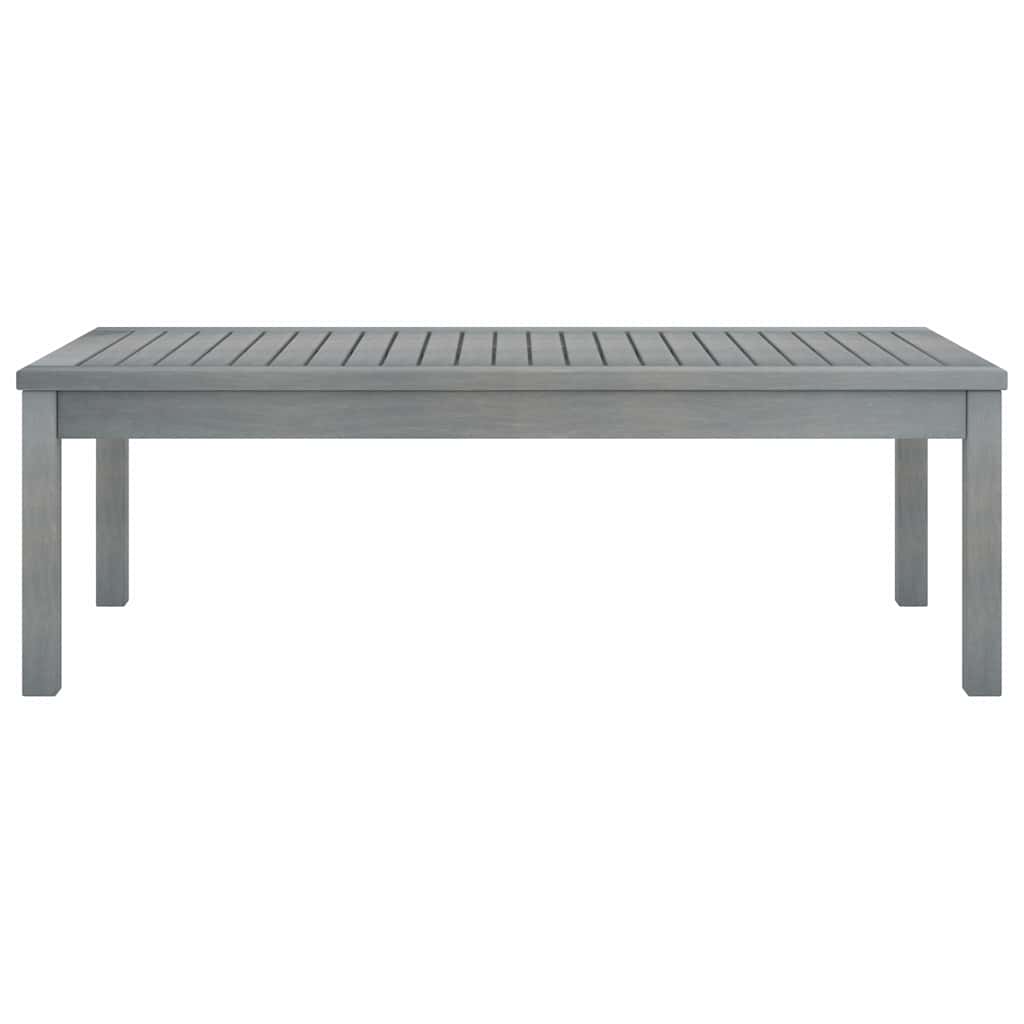 4-tlg. Garten-Lounge-Set mit Auflagen Massivholz Akazie