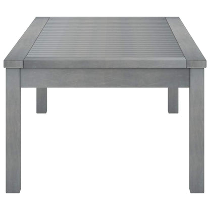 4-tlg. Garten-Lounge-Set mit Auflagen Massivholz Akazie