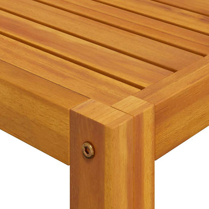3-tlg. Garten-Lounge-Set mit Kissen Massivholz Akazie