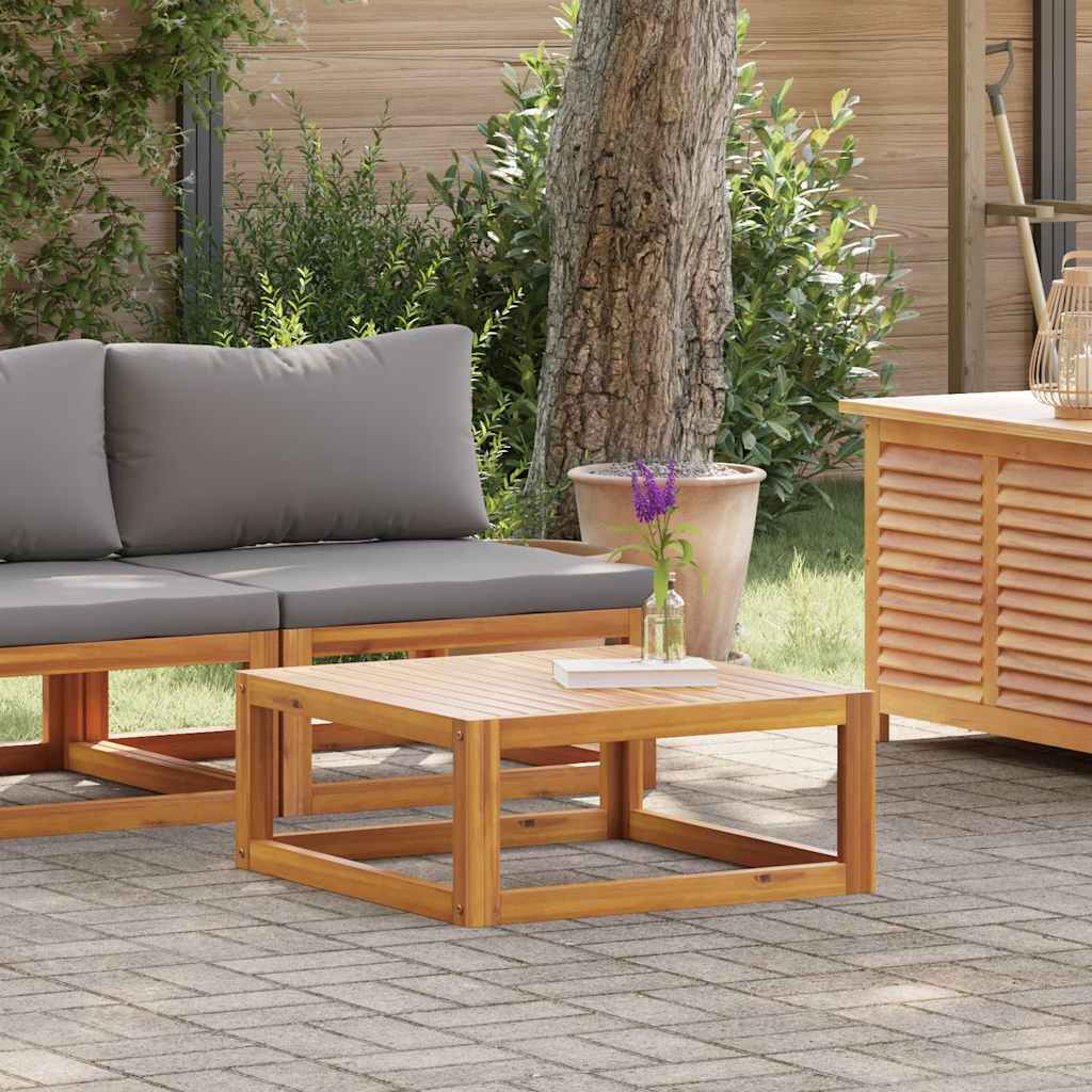 2-tlg. Garten-Sofagarnitur mit Auflage Massivholz Akazie