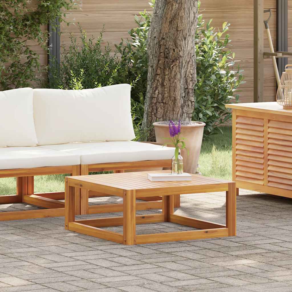2-tlg. Garten-Sofagarnitur mit Auflage Massivholz Akazie