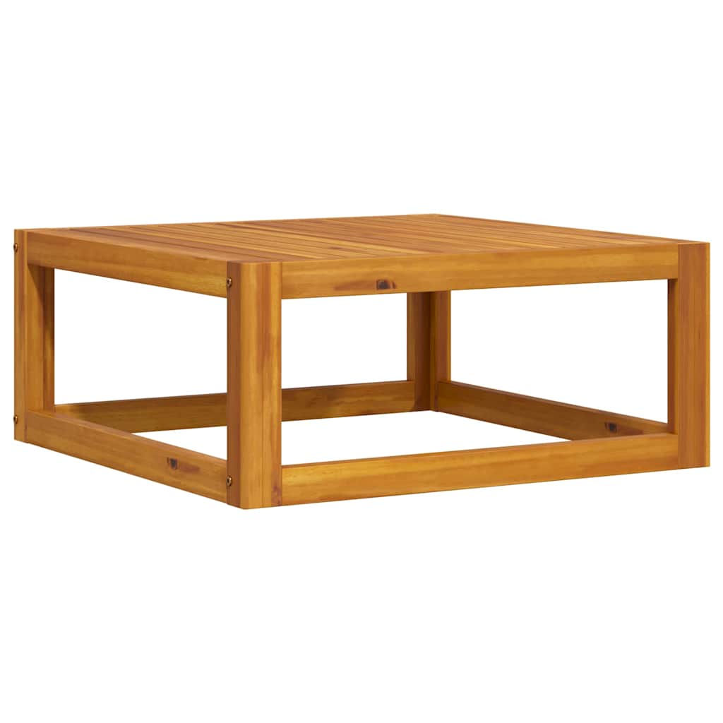 Couchtisch 68x68x29 cm Massivholz Akazie