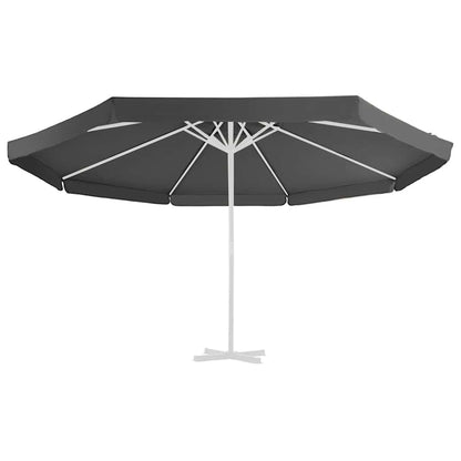 Ersatzbezug für Sonnenschirm Anthrazit 515 cm