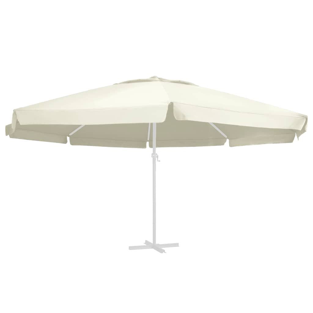 Ersatzbezug für Sonnenschirm Sandfarben 610 cm