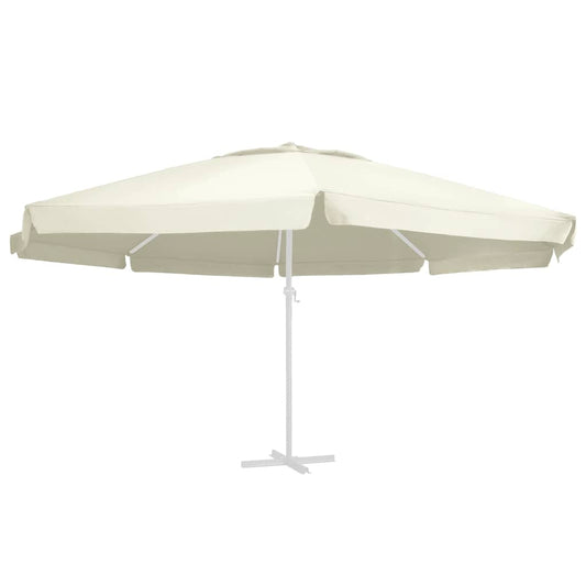 Ersatzbezug für Sonnenschirm Sandfarben 610 cm