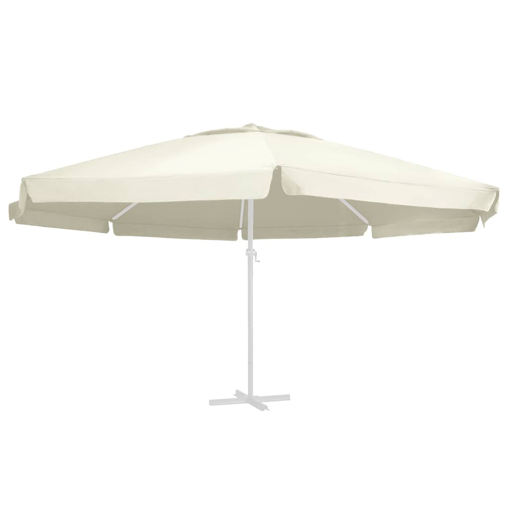 Ersatzbezug für Sonnenschirm Sandfarben 610 cm