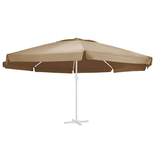 Ersatzbezug für Sonnenschirm Taupe 610 cm