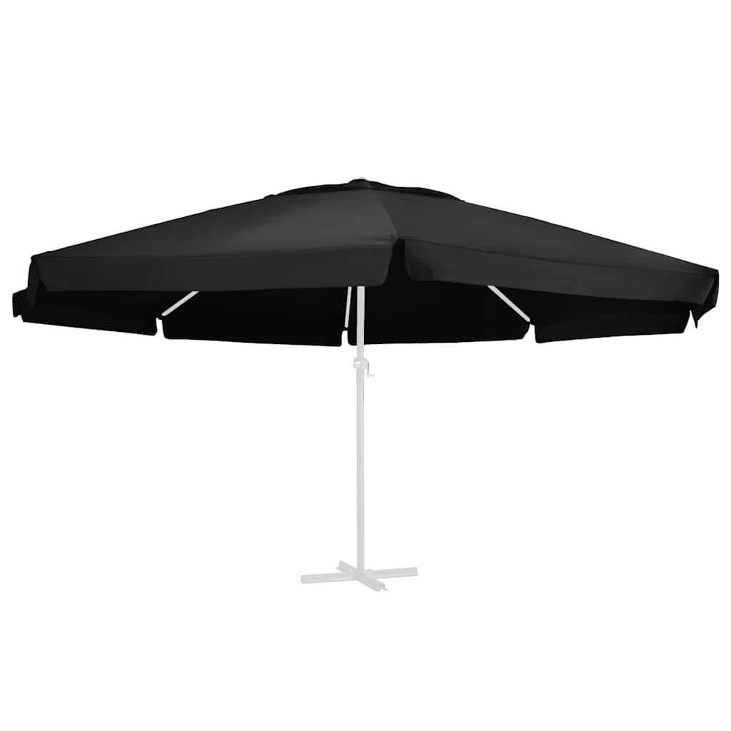 Ersatzbezug für Sonnenschirm Schwarz 610 cm