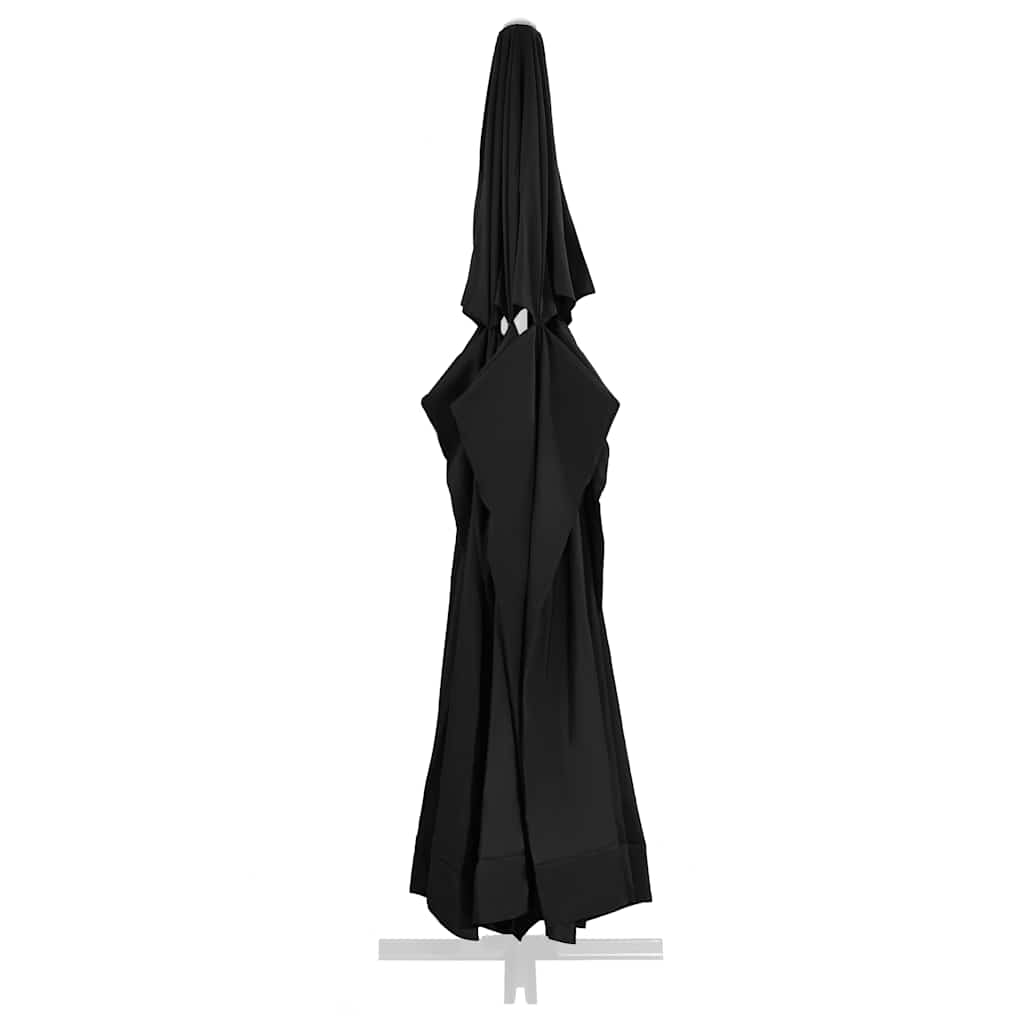Ersatzbezug für Sonnenschirm Schwarz 610 cm