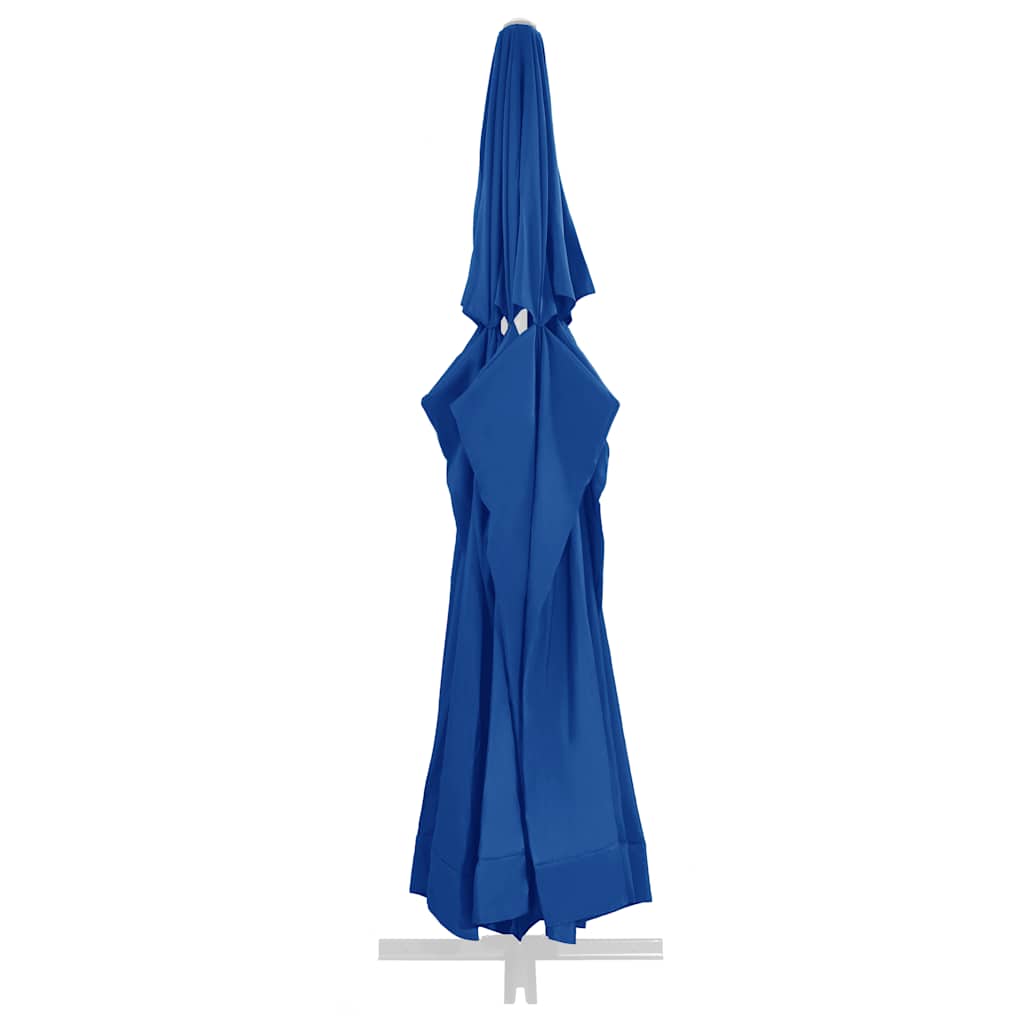 Ersatzbezug für Sonnenschirm Azurblau 610 cm