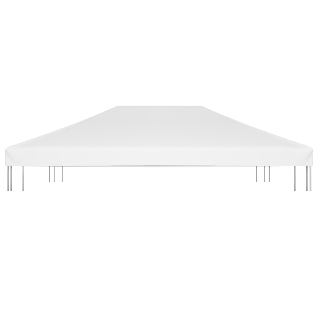 Pavillondach 270 g/m² 4x3 m Weiß